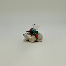 Load image into Gallery viewer, Traditional Healing Badger With Dove Friend