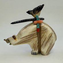 Load image into Gallery viewer, Medicine Bear With Song Bird Friend