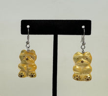Load image into Gallery viewer, Golden Gummy Bear Earrings