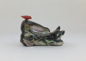 Abalone Fox With Coral Friend
