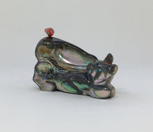 Load image into Gallery viewer, Abalone Fox With Coral Friend