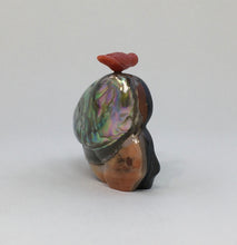 Load image into Gallery viewer, Abalone Fox With Coral Friend