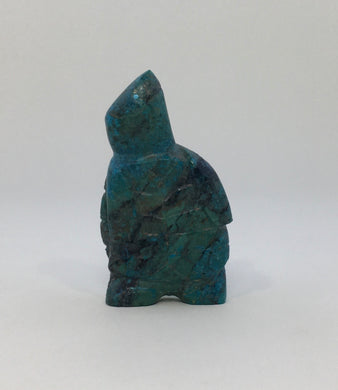 Standing Chrysocolla Turtle