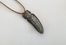 Load image into Gallery viewer, Abalone Corn Maiden Pendant