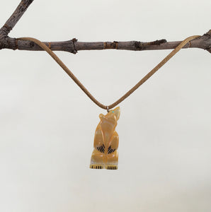 Reversible Bear Pendant